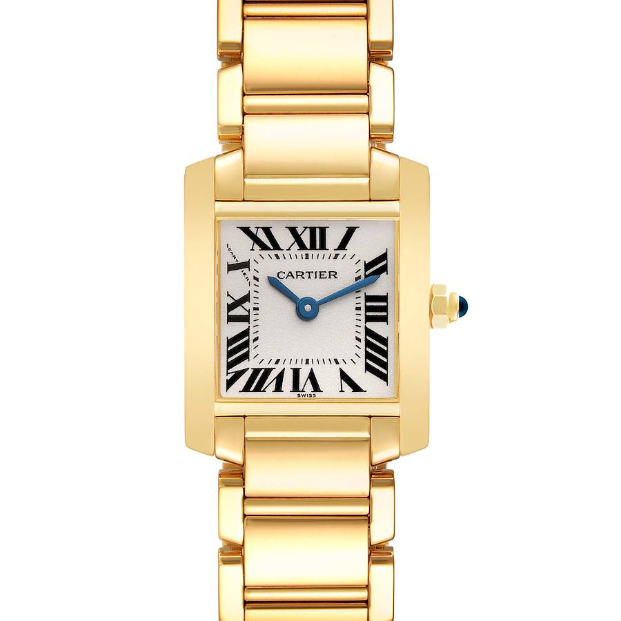 Cartier Tank Francaise Yellow Gold Quartz Ladies Watch W50002N2 SwissWatchExpo