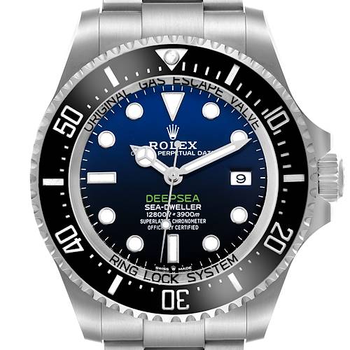 Photo of Rolex Seadweller Steel Deepsea Cameron D-Blue Dial Mens Watch 136660 Box Card
