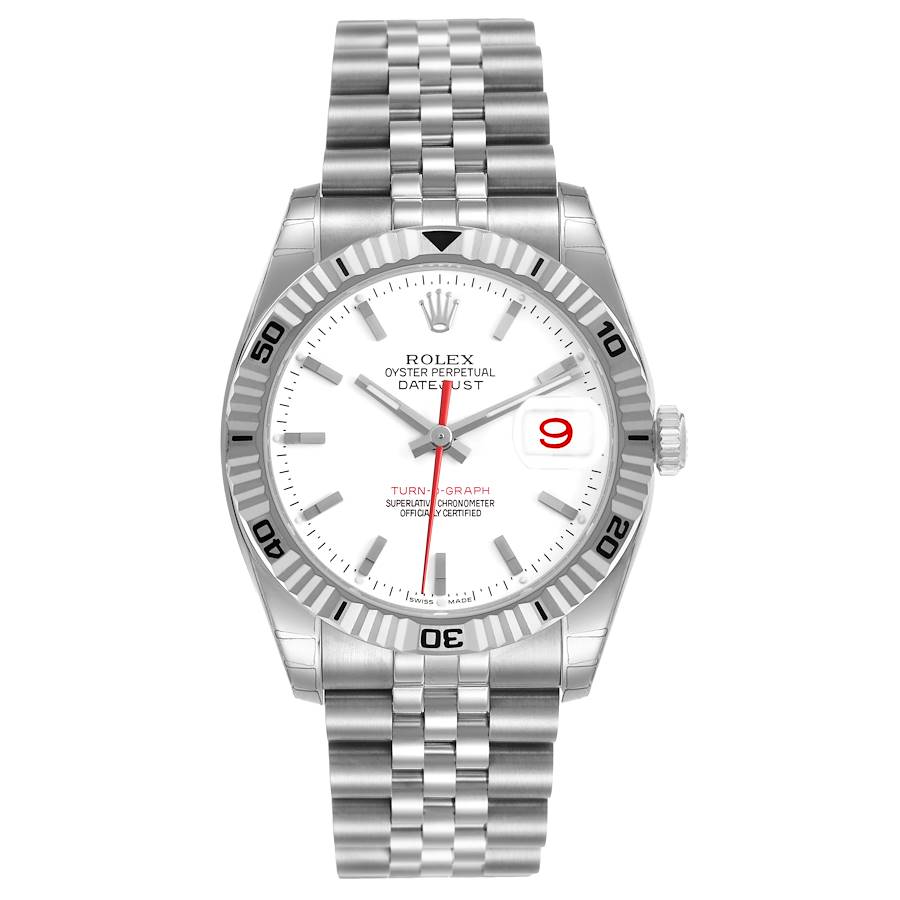 Buy Rolex Turn-o-Graph Watch Stainless Steel 116264 | SwissWatchExpo