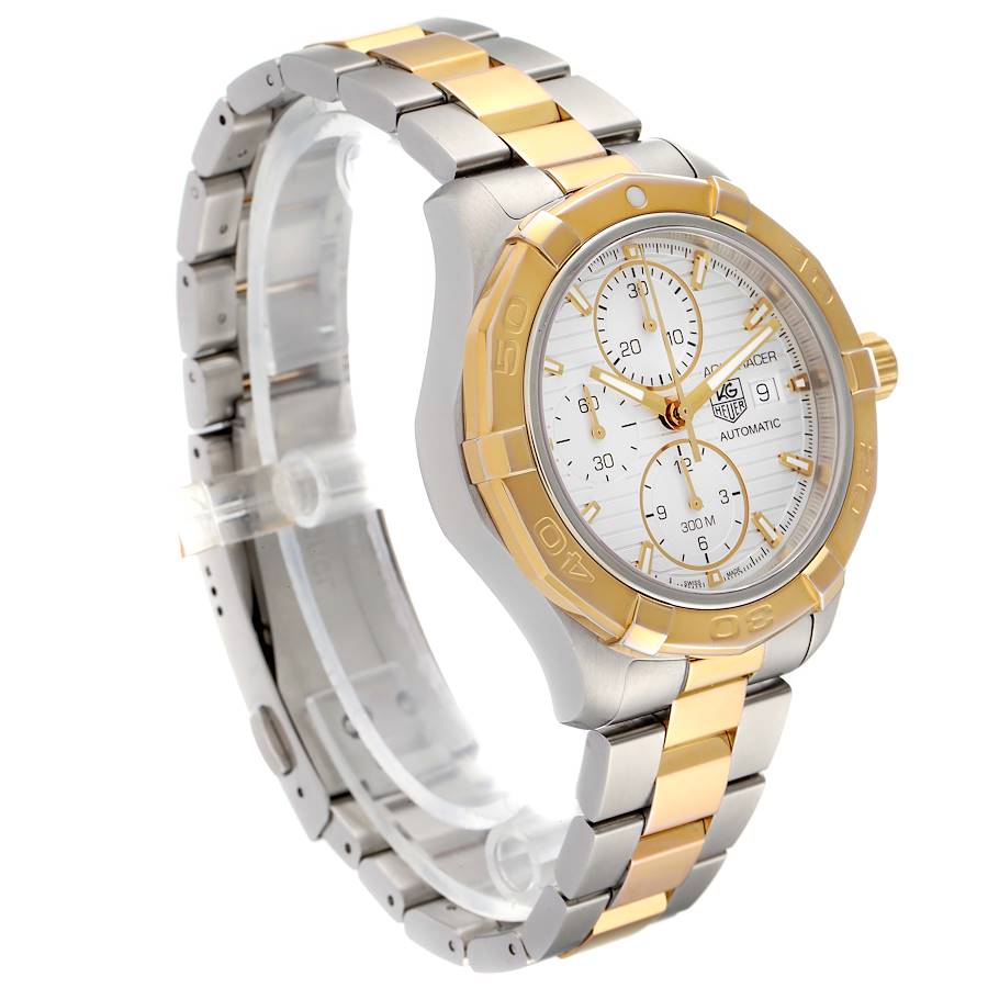 NOT FOR SALE Tag Heuer Aquaracer Chronograph Steel Yellow Gold