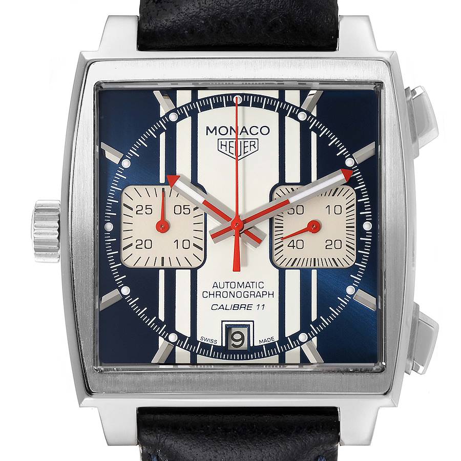 Tag Heuer Monaco McQueen Chronograph Limited Edition Watch CAW211D SwissWatchExpo