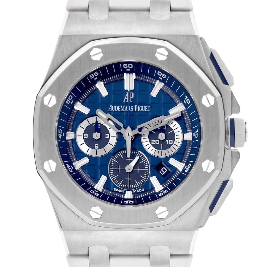 Audemars Piguet Royal Oak Offshore Titanium Watch 26480TI Box Card SwissWatchExpo