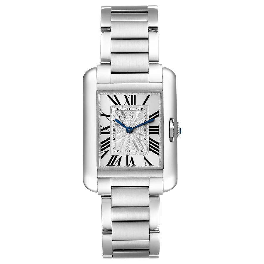 Cartier Tank Anglaise Stainless Steel W5310044 | Stock 55495