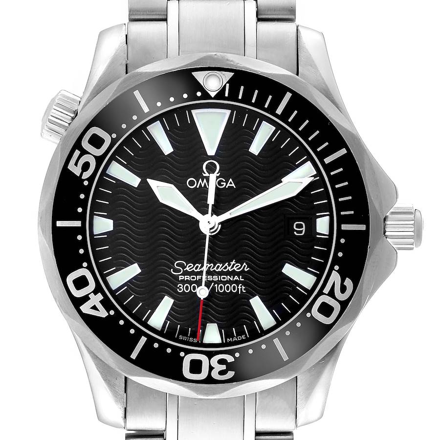 Omega Seamaster Diver Midsize 31 Steel Mens Watch 2262.50.00 Card SwissWatchExpo