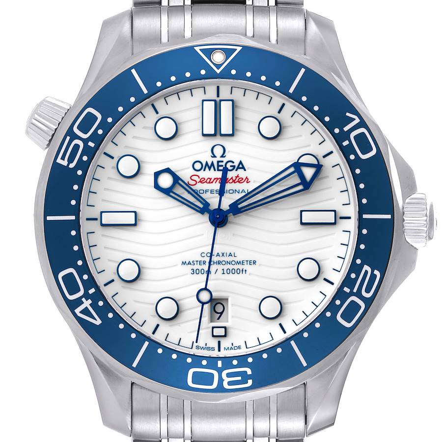 Omega Seamaster Tokyo 2020 LE Steel Mens Watch 522.30.42.20.04.001 Unworn SwissWatchExpo
