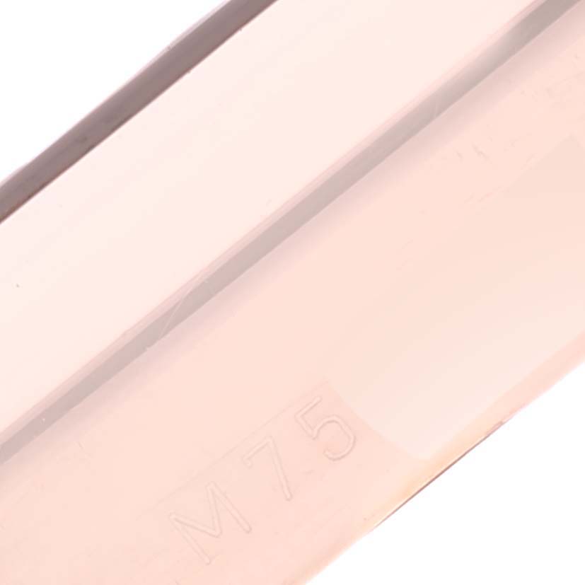 The image shows a close-up of the band or strap of a Rolex Cellini 5442 Men's Rose Gold Black Dial 5442 Men's Rose Gold Black Dial model watch, highlighting a section with the marking "M75".