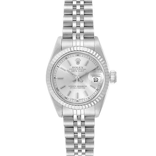 Photo of Rolex Datejust Steel White Gold Jubilee Bracelet Ladies Watch 69174