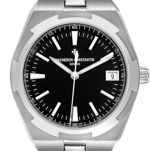 Photo of Vacheron Constantin Overseas Steel Black Dial Mens Watch 4520V Unworn