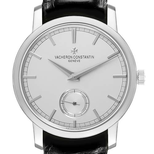Photo of Vacheron Constantin Traditionnelle White Gold Silver Dial Mens Watch 82172