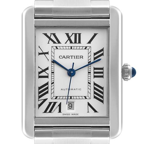 Photo of NOT FOR SALE Cartier Tank Solo XL Silver Dial Automatic Steel Mens Watch W5200028 PARTIAL PAYMENT
