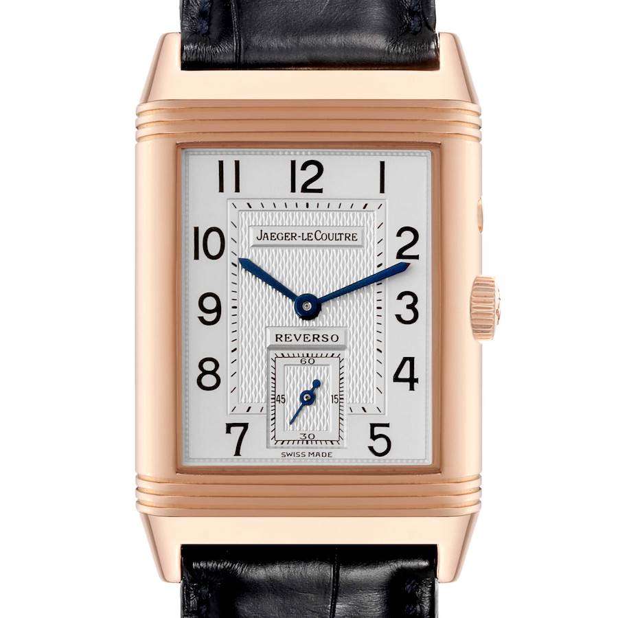 Jaeger LeCoultre Reverso Duoface Rose Gold Mens Watch 272.2.51 Q2712470 SwissWatchExpo