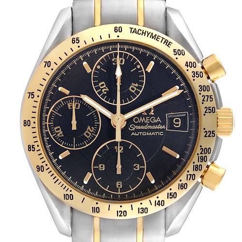 Photo of Omega Speedmaster Steel Yellow Gold Automatic Mens Watch 3313.50.00