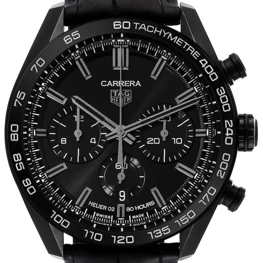 Tag Heuer Carrera Japan Special Edition Steel Mens Watch CBN2A1G Box Card SwissWatchExpo