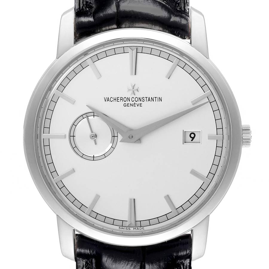 Vacheron Constantin Traditionnelle White Gold Mens Watch 87172 SwissWatchExpo