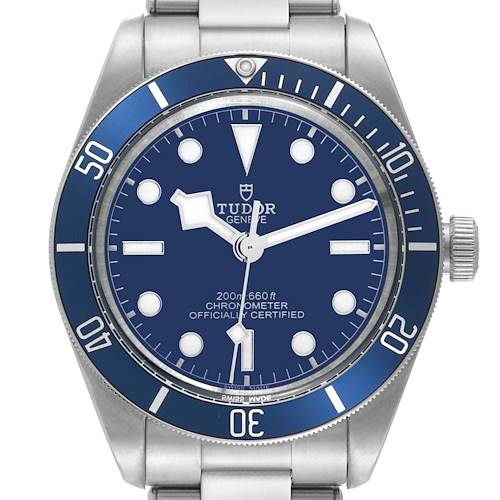 Photo of Tudor Heritage Black Bay Fifty-Eight Blue Dial Steel Mens Watch 79030 Box Card