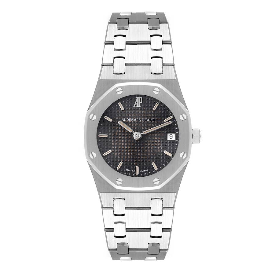 Audemars Piguet Royal Oak 24mm Steel Black Dial Ladies Watch