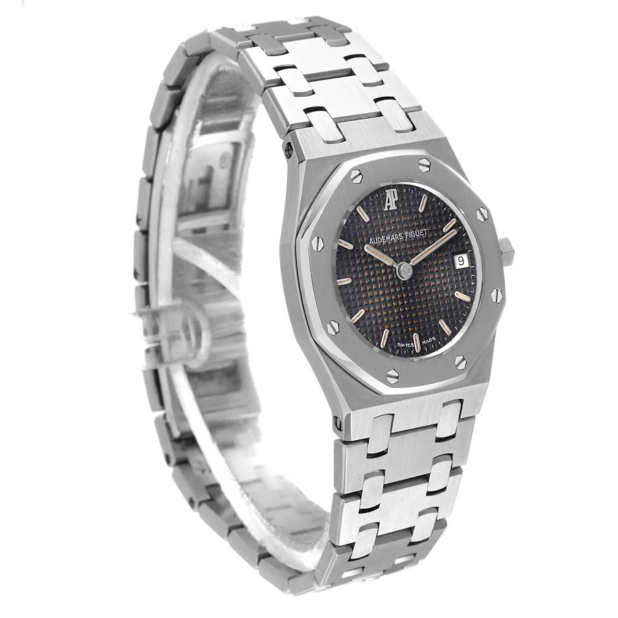 Audemars Piguet Royal Oak 24mm Steel Black Dial Ladies Watch