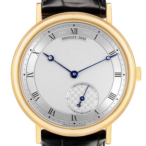 Photo of Breguet Classique 18K Yellow Gold Ultra Thin Watch 5140 Box Papers