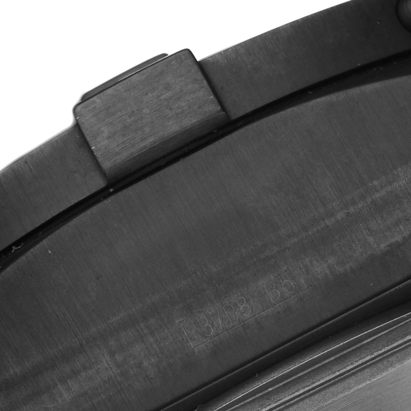 This close-up image shows the clasp mechanism and part of the band of a Breitling Limited Series watch.