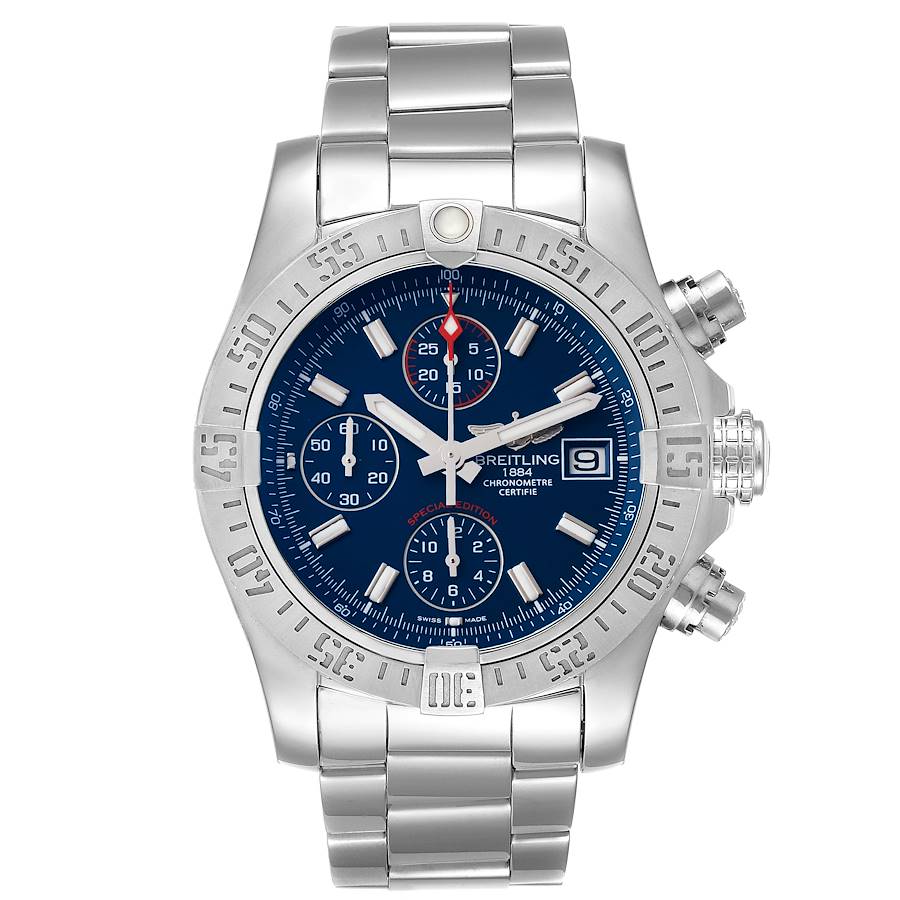 Breitling avenger 2 outlet blue dial