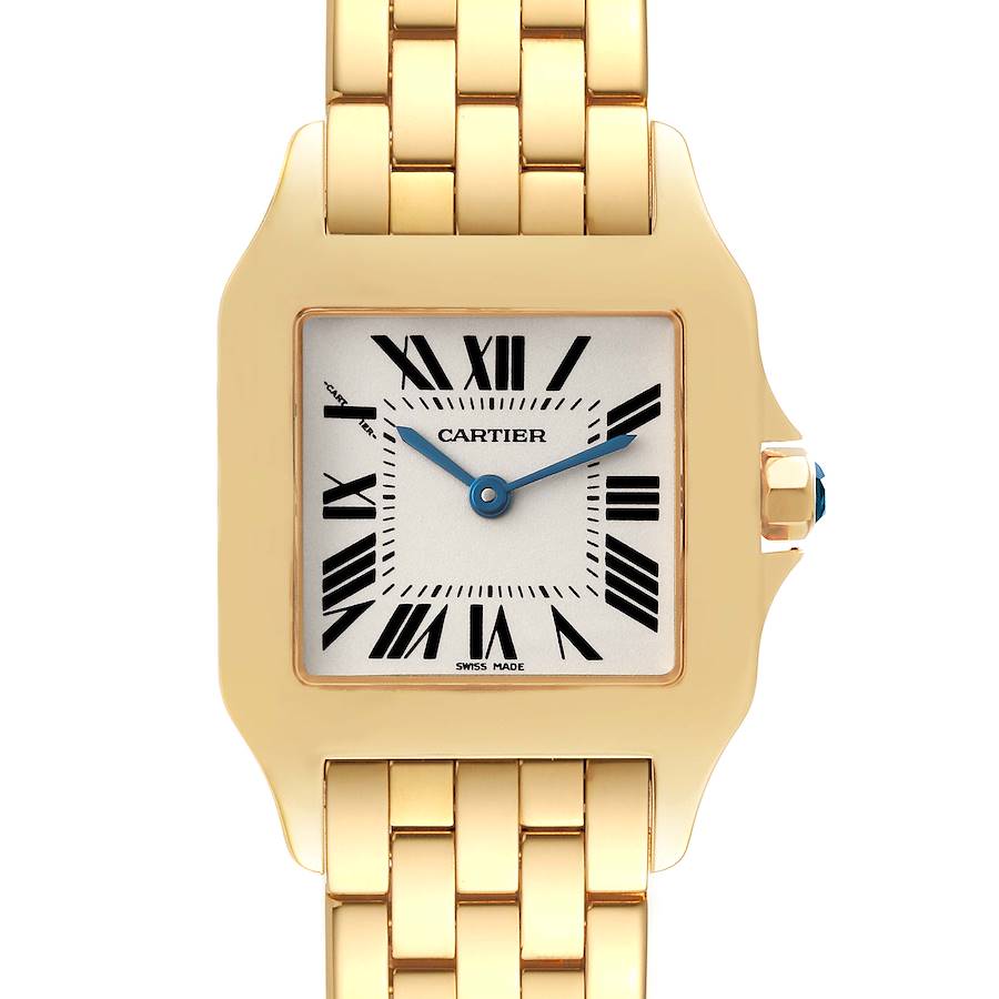 NOT FOR SALE Cartier Santos Demoiselle Midsize Yellow Gold Ladies Watch W25062X9 PARTIAL PAYMENT SwissWatchExpo