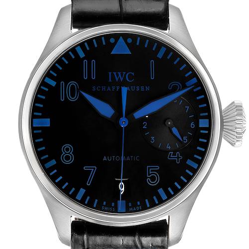 Photo of IWC Big Pilot Limited Edition Steel Black Dial Mens Watch IW500428