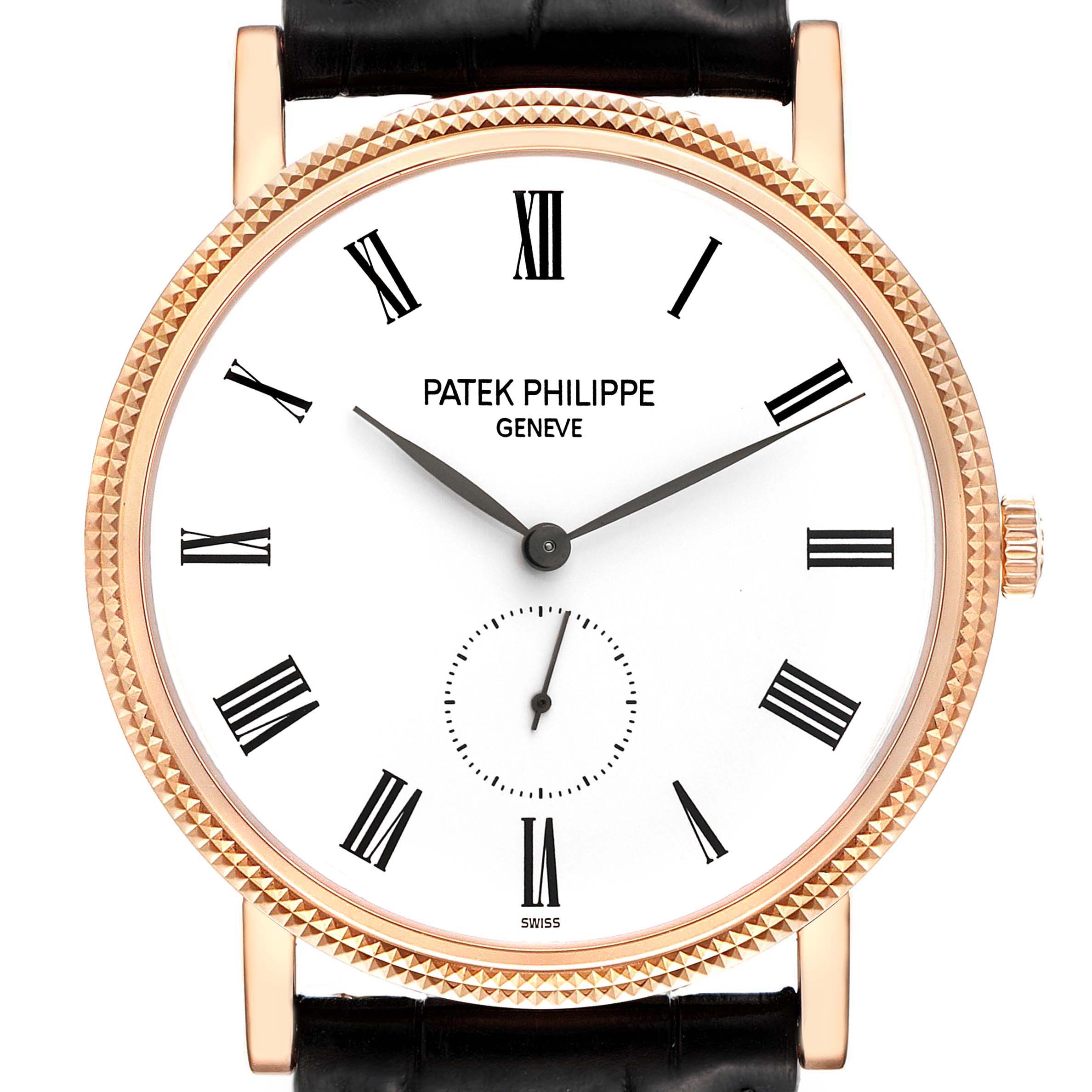 Patek philippe black top strap