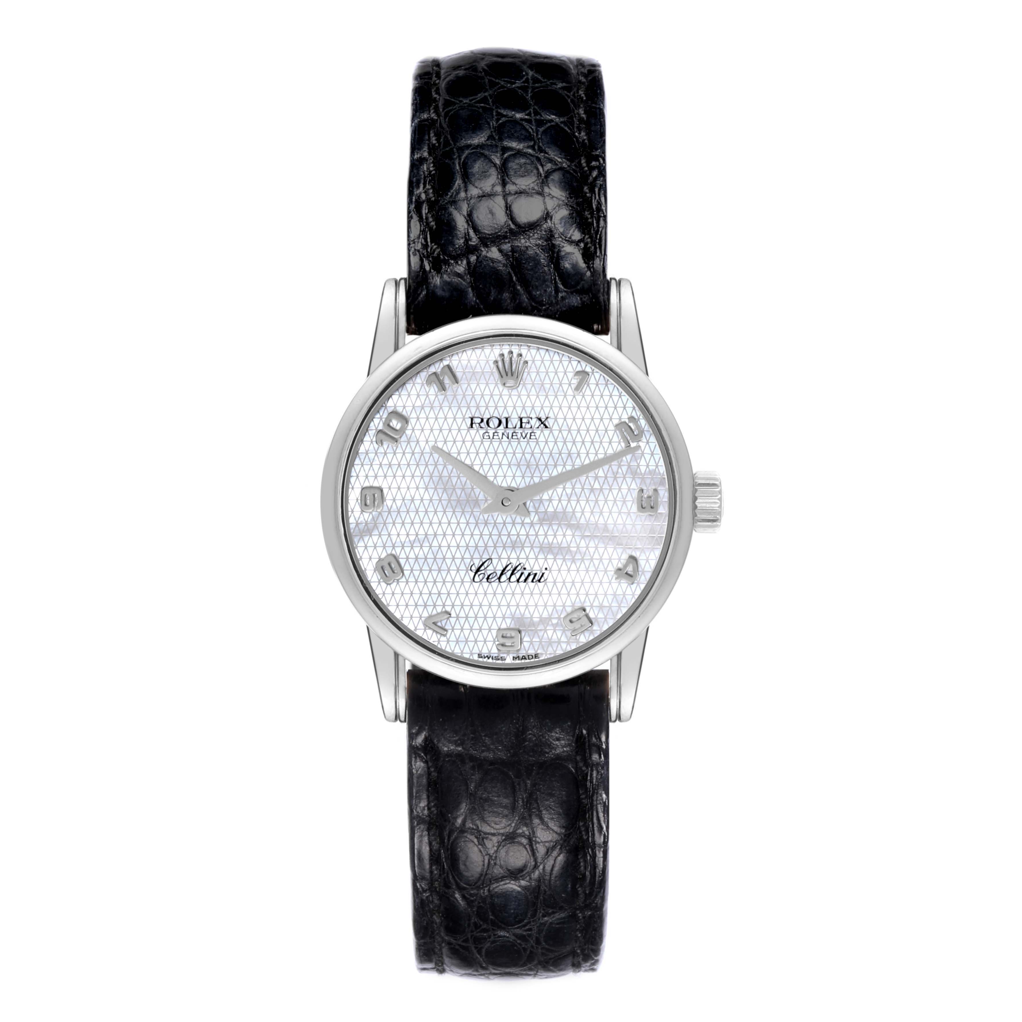 Rolex Cellini White Gold 6111 | Stock 54643 | SwissWatchExpo