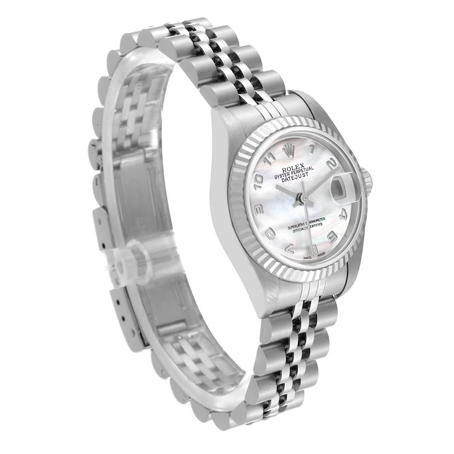 時計 ROLEX OYSTER PERPETUAL DATEJUST 79174G 79174G ブラック ROLEX（ロレックス）デイトジャスト 10Pダイヤ