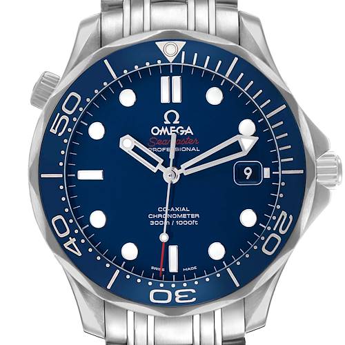 Photo of Omega Seamaster Diver 300M Steel Mens Watch 212.30.41.20.03.001 Card