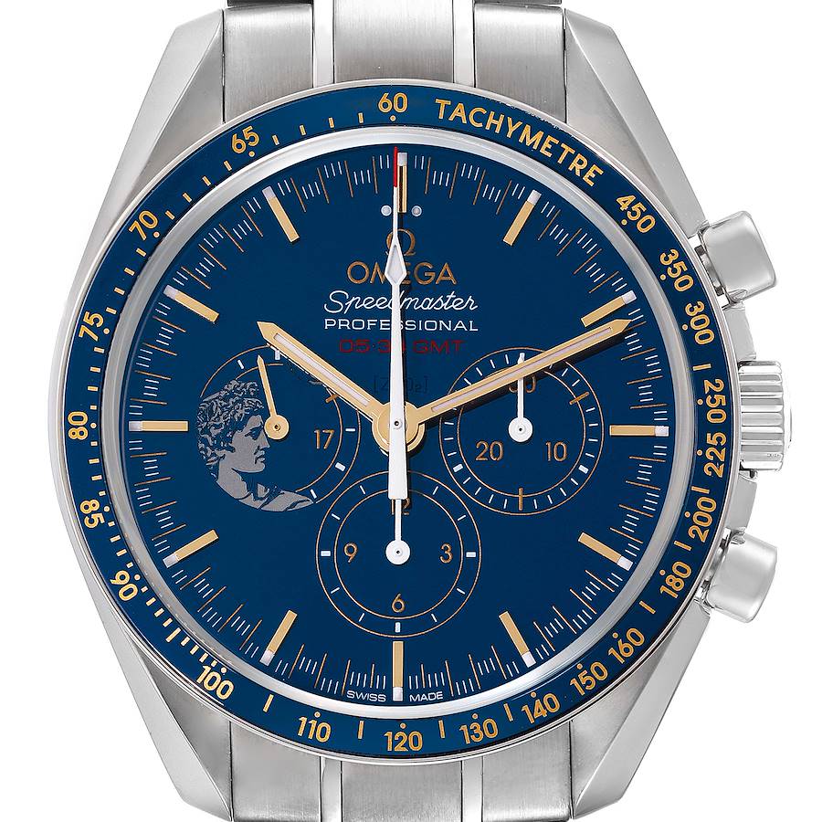 Omega Speedmaster Moonwatch Apollo 17 LE Mens Watch 311.30.42.30.03.001 Card SwissWatchExpo