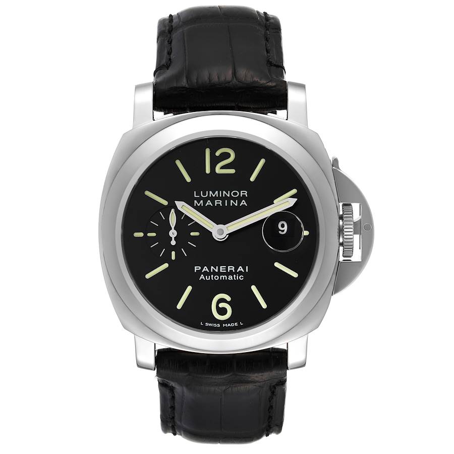 Panerai Luminor Marina Automatic 44mm Steel Mens Watch PAM00104