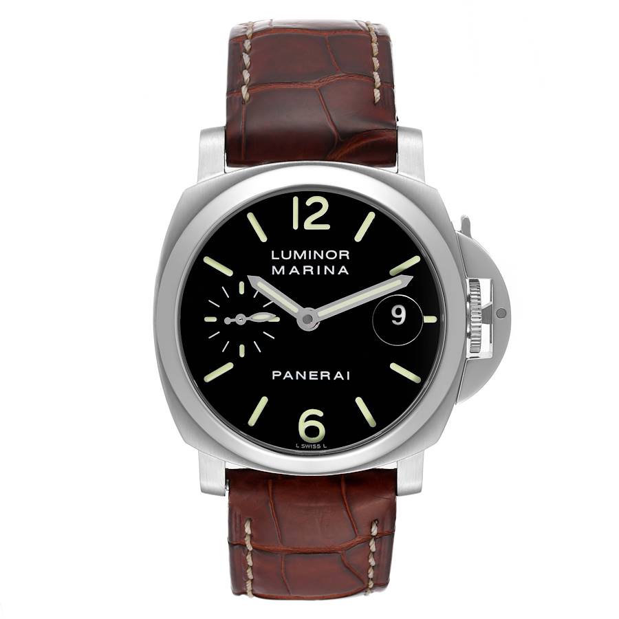 Panerai Luminor Marina Automatic Steel Mens Watch PAM00048