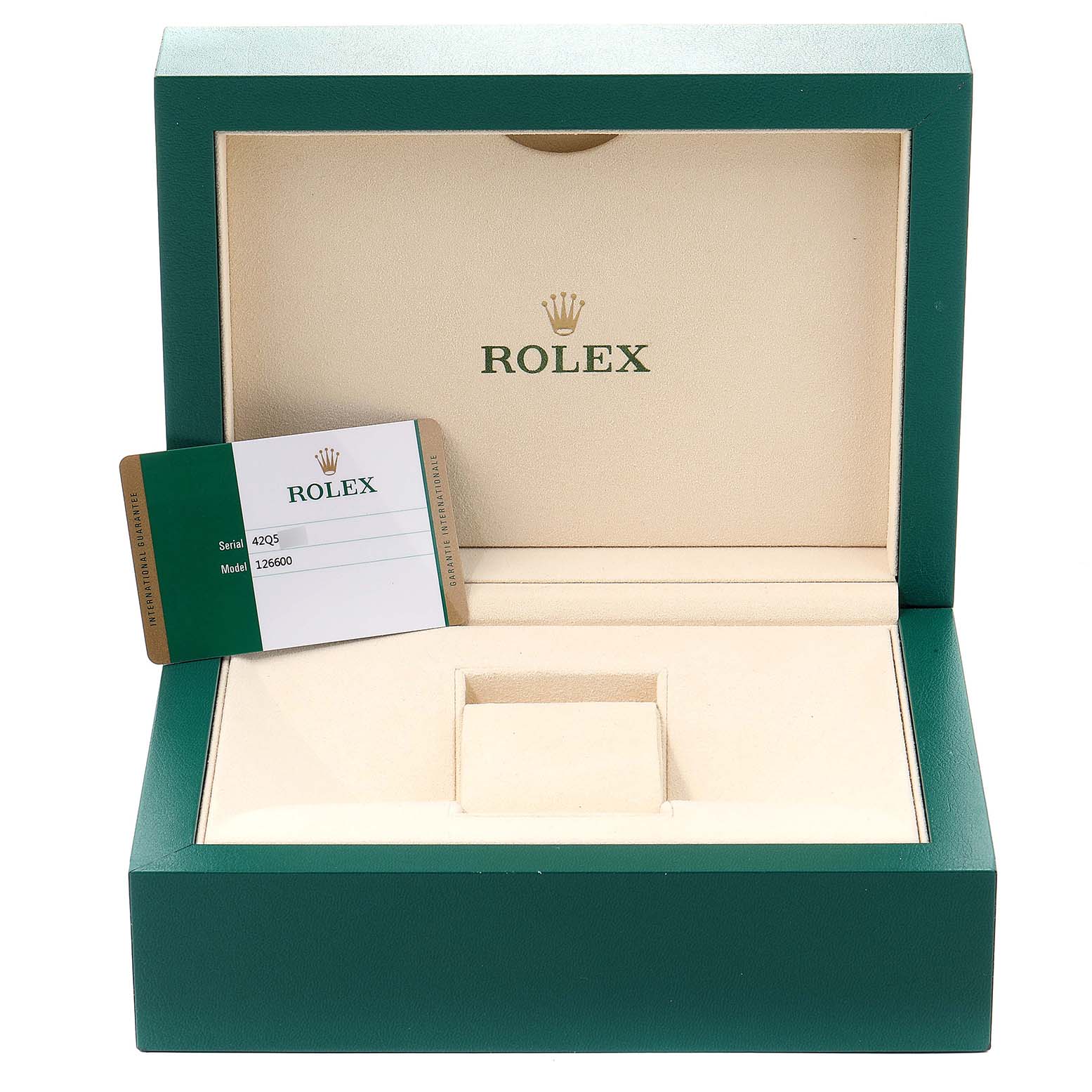 Rolex Seadweller 43mm 50th Anniversary Steel Mens Watch 126600 Box Card ...