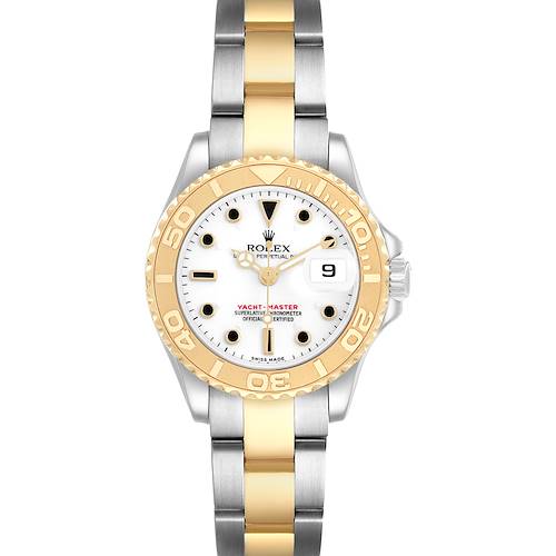 Photo of Rolex Yachtmaster Steel 18K Yellow Gold Ladies Watch 169623