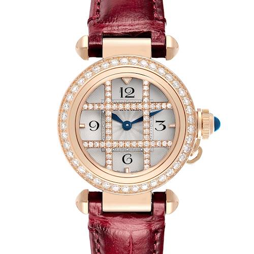 Photo of Cartier Pasha de Cartier Rose Gold Diamond Ladies Watch WJPA0021