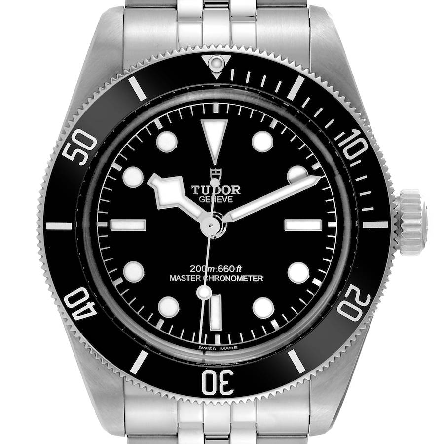 Tudor Heritage Black Bay Black Bezel Steel Mens Watch 7941A1A0 Box Card SwissWatchExpo