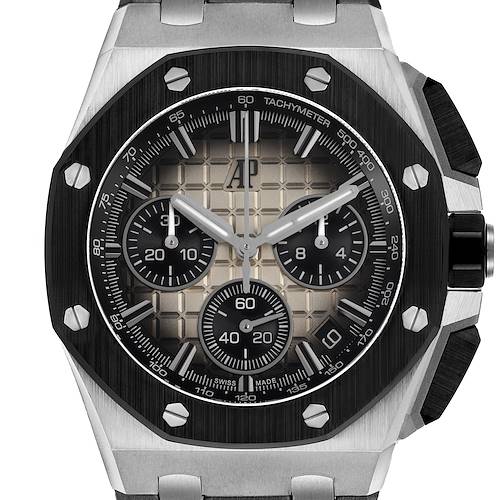 Photo of Audemars Piguet Royal Oak Offshore Chronograph Steel Mens Watch 26420SO Card