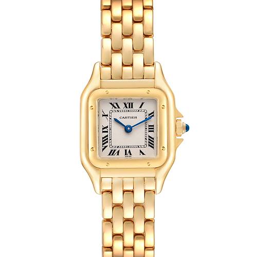 Photo of Cartier Panthere Small Yellow Gold Silver Dial Watch W25022B9