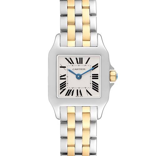Photo of Cartier Santos Demoiselle Steel Yellow Gold Ladies Watch W25066Z6