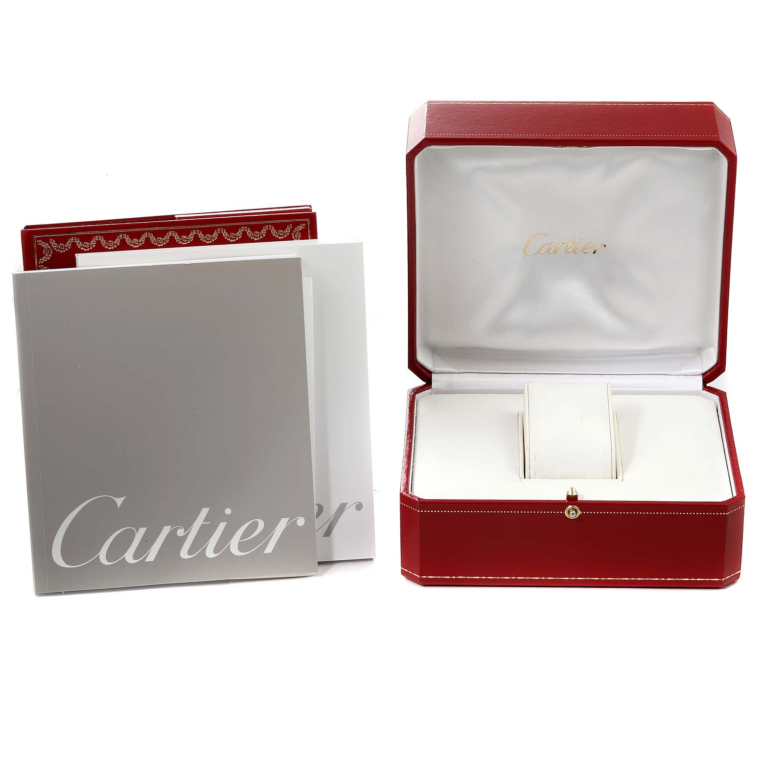 Cartier Tank Francaise Pink Mother of Pearl Steel Watch W51028Q3 Box ...