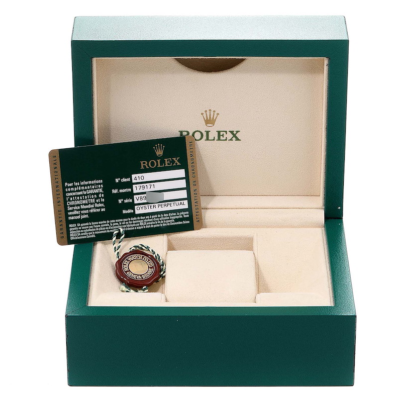 Rolex Datejust Steel Everose Gold Ladies Watch Box Card Swisswatchexpo