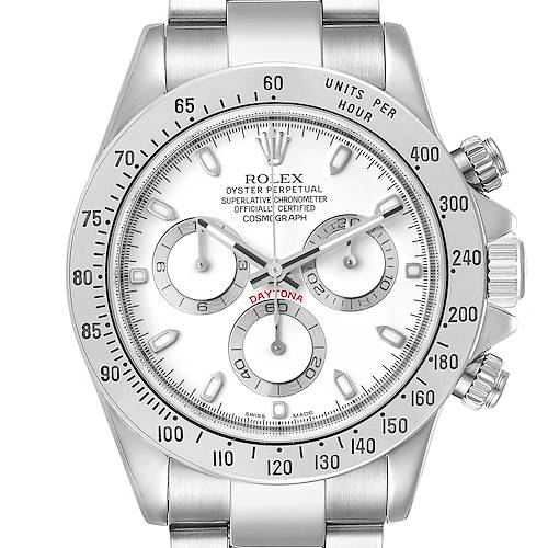 Photo of NOT FOR SALE Rolex Daytona White Dial Chronograph Steel Mens Watch 116520 Box Card PARTIAL PAYMENT