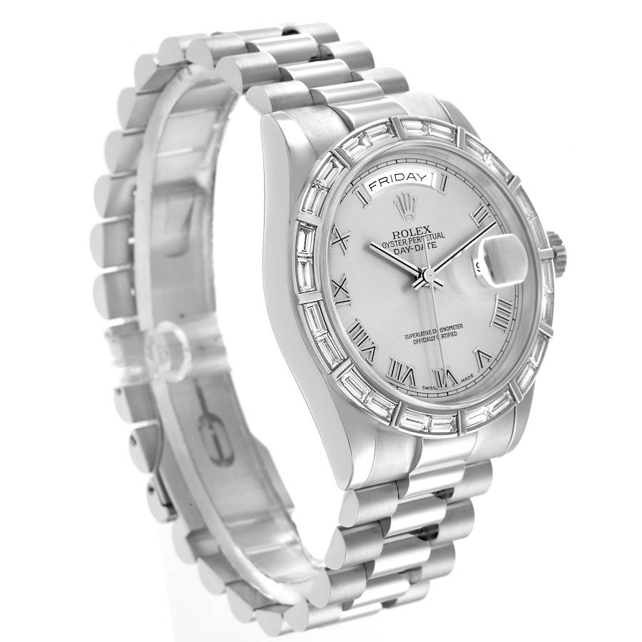 Rolex President Platinum 118366 | Stock 73490 | SwissWatchExpo