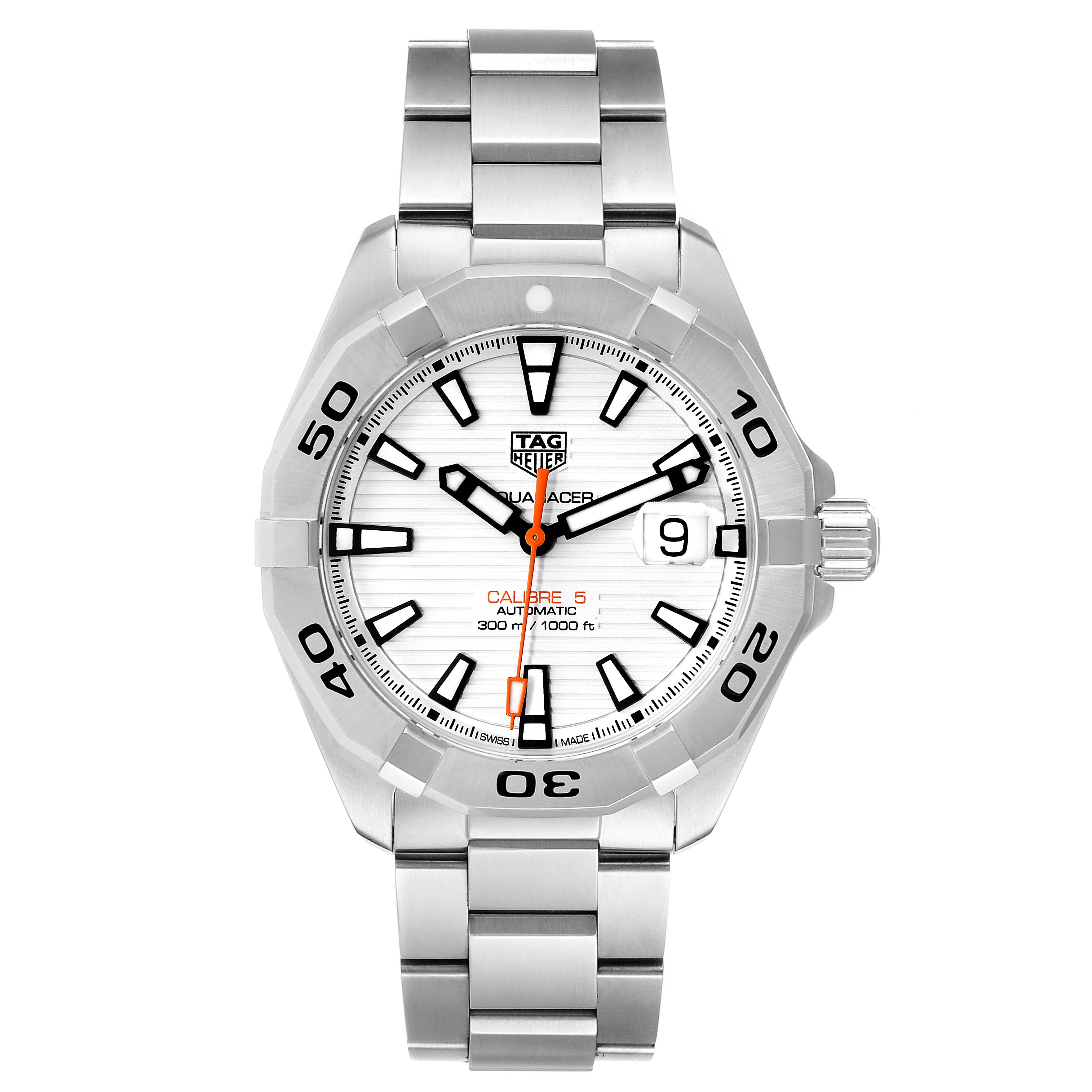 テレビ wasabi111 TAG Heuer Aquaracer Quartz 40mm Mens Watch WAY111Z.BA0928