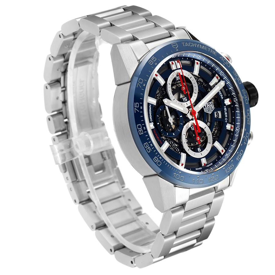  Tag Heuer Carrera Chronograph Automatic Men's Watch  CAR201T.BA0766 : Clothing, Shoes & Jewelry