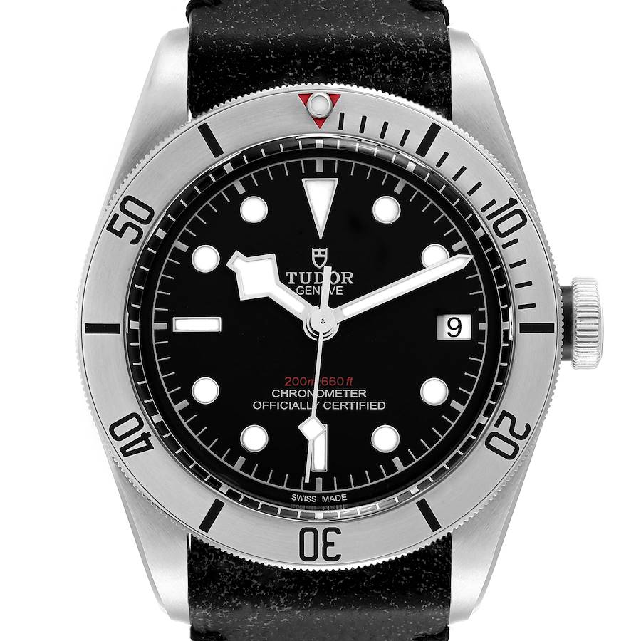 Tudor Heritage Black Bay Steel Black Dial Mens Watch 79730 Unworn SwissWatchExpo