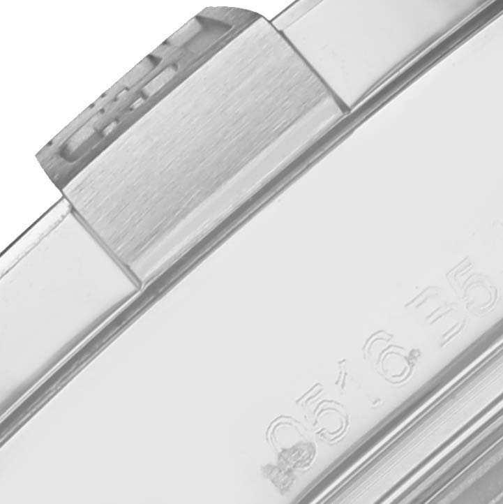 The image shows a close-up of the clasp mechanism on the Breitling Avenger A3239011/C930 Men's Stainless Steel Mother of Pearl Dial A3239011/C930 Men's Stainless Steel Mother of Pearl Dial watch bracelet.