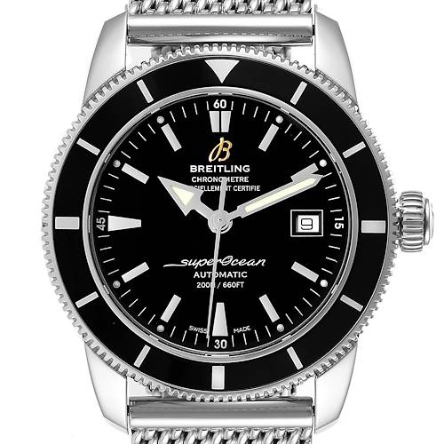 Photo of Breitling Superocean Heritage 42 Mesh Bracelet Mens Watch A17321