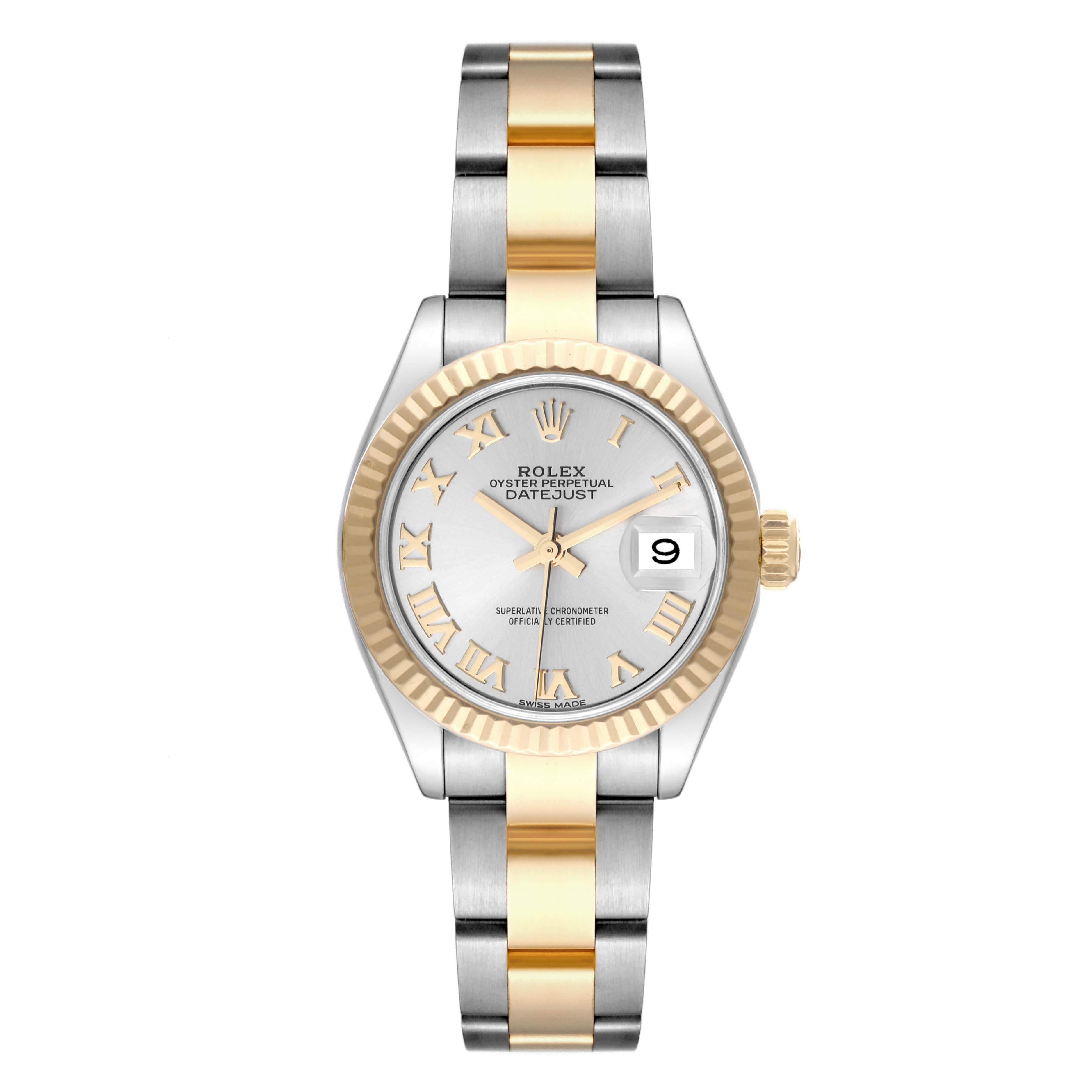 ✨123✨ rolex-datejust-28-steel-yellow